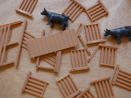 Plasticville 1623 cattle - -,